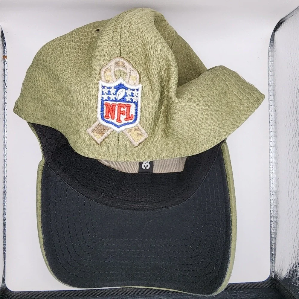 New Era Buffalo Bills NFL Salute to Service Hat Mens‎ Small/Medium Olive Green